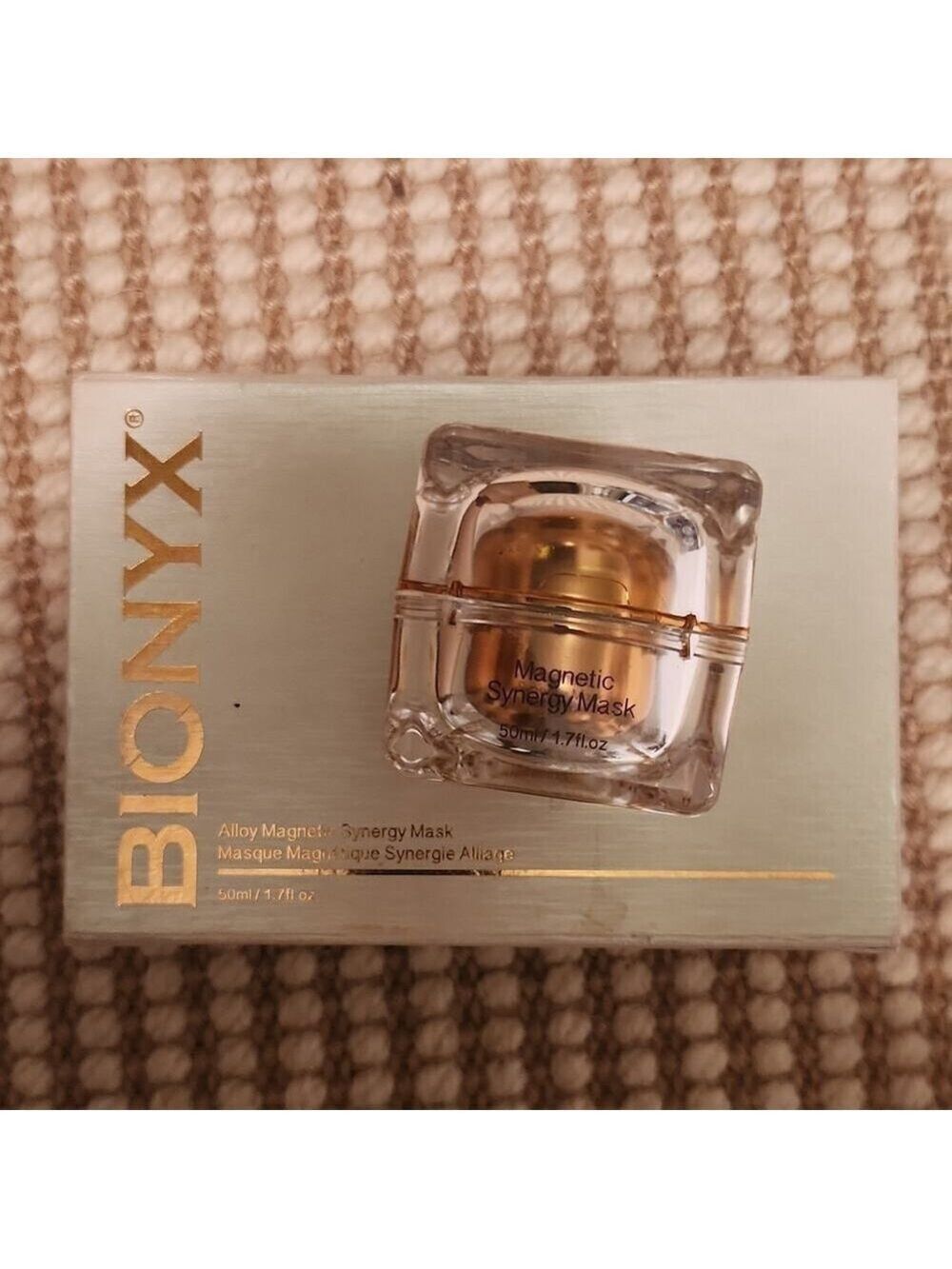 Women's BIONYX Magnetic Synergy Mask One Size Gold Clear
